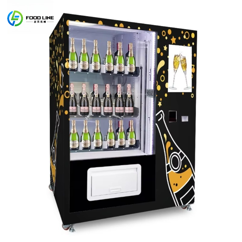 Wine Beer Champagne - WLAN-fähiger, anpassbarer Getränkeautomat für Cocktails, Champagner,