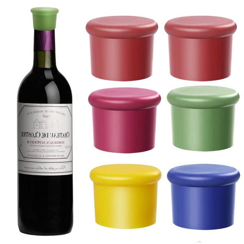 Wine Beer Champagne - 1/5 stücke Wein Stopper Wiederverwendbare Silikon