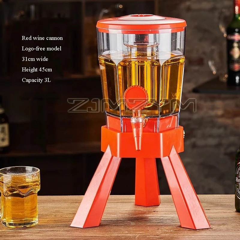Wine In Beer Store - 3L Bierfass Spezielles Fassbierpistole Weinfass mit