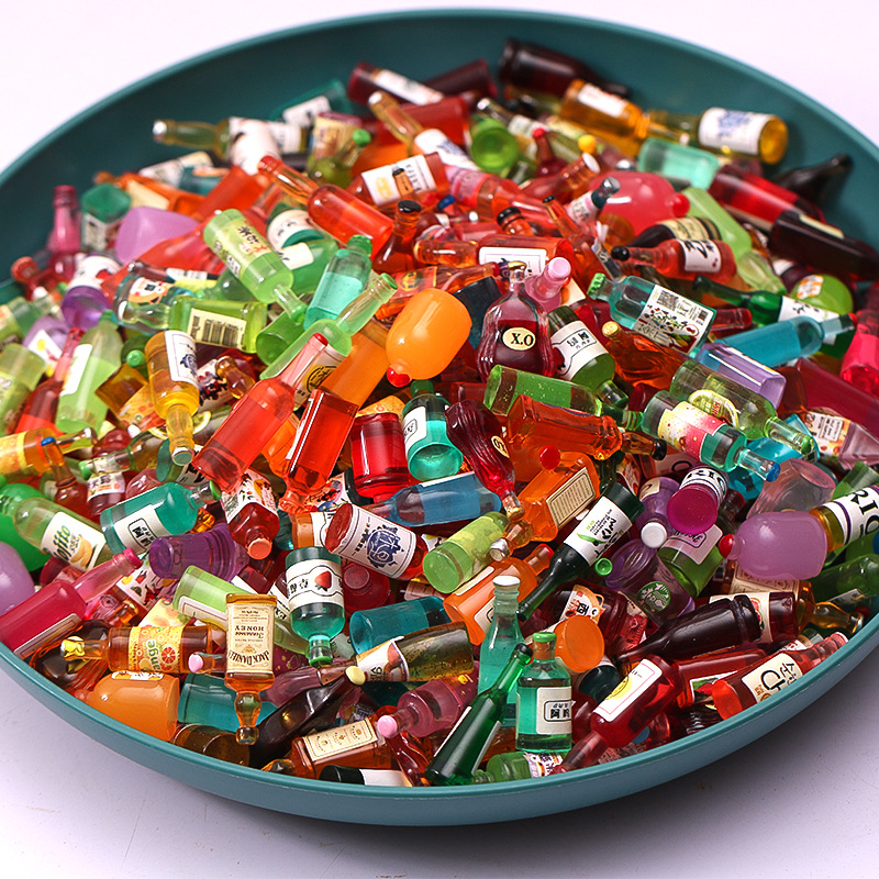 Wine Beer Mix - 20Pcs Mixed Mini Harz Simulation Wein