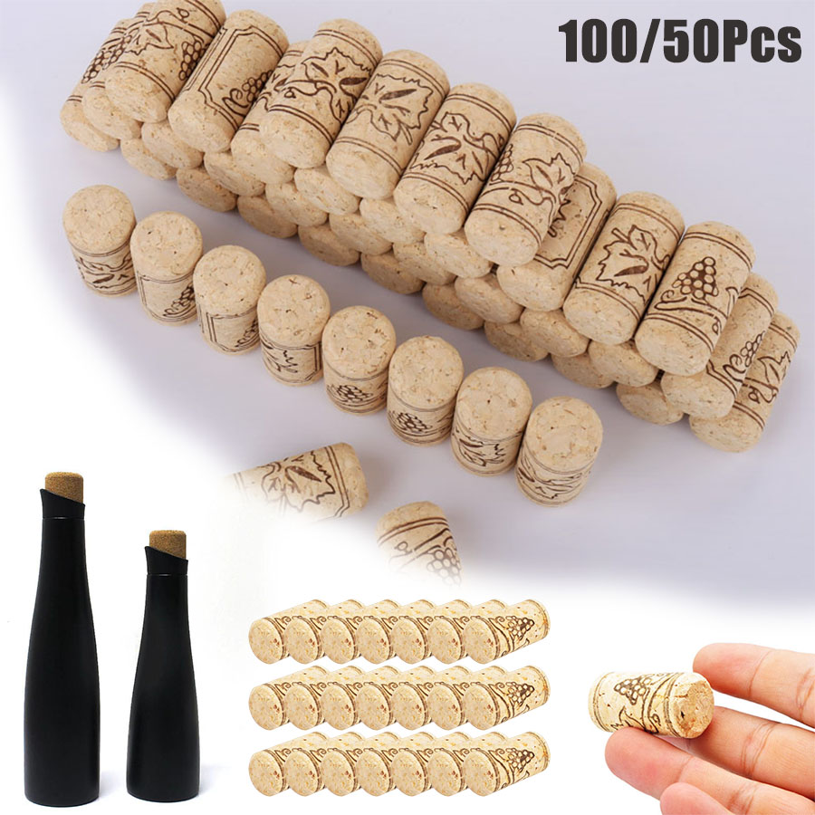 Bottle Stopper Set - 100/50pcs wieder verwendbare leere Wein korken