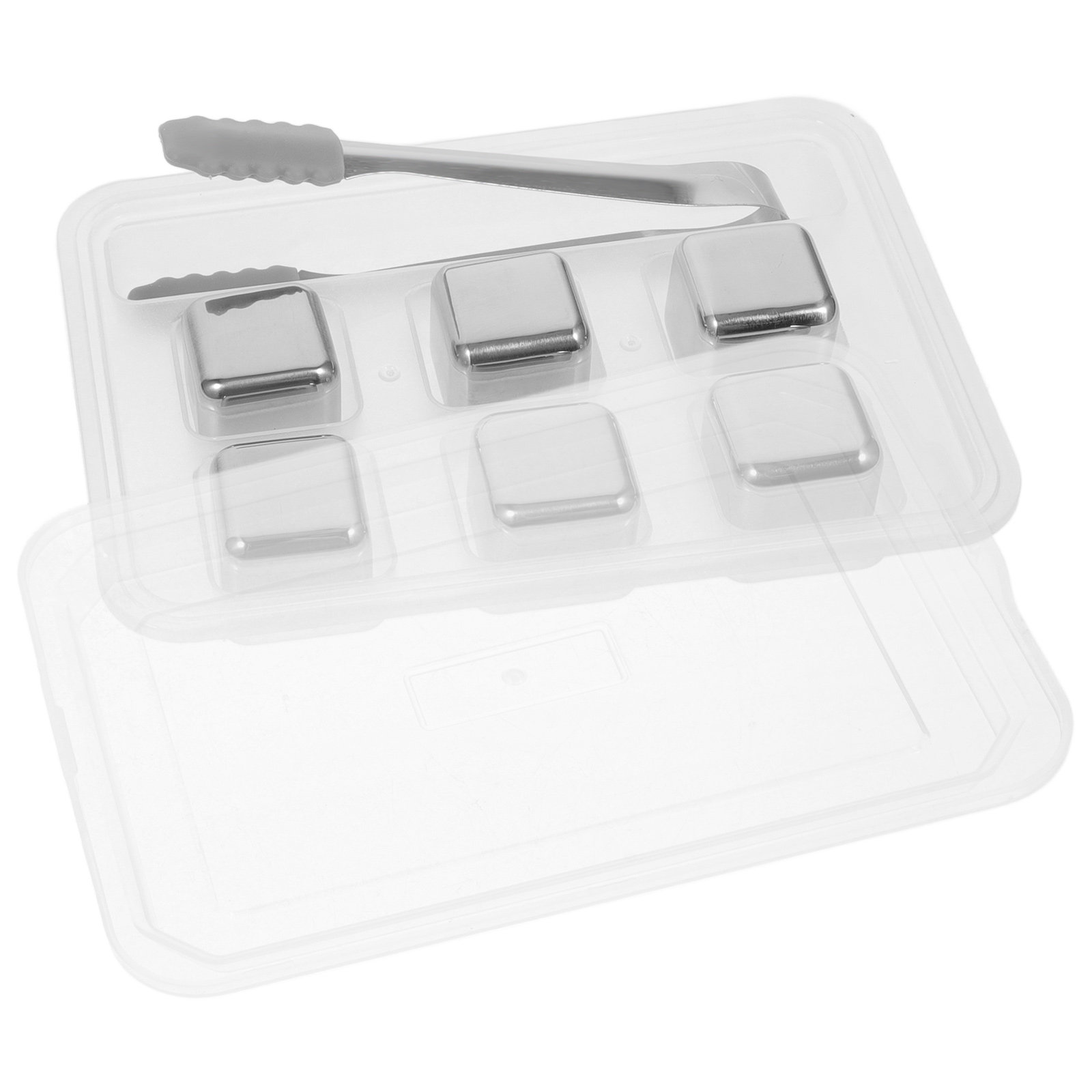 1 Set Edelstahl-Eiswürfel-Set, – Whiskey Stone Set Bewertung und Preis