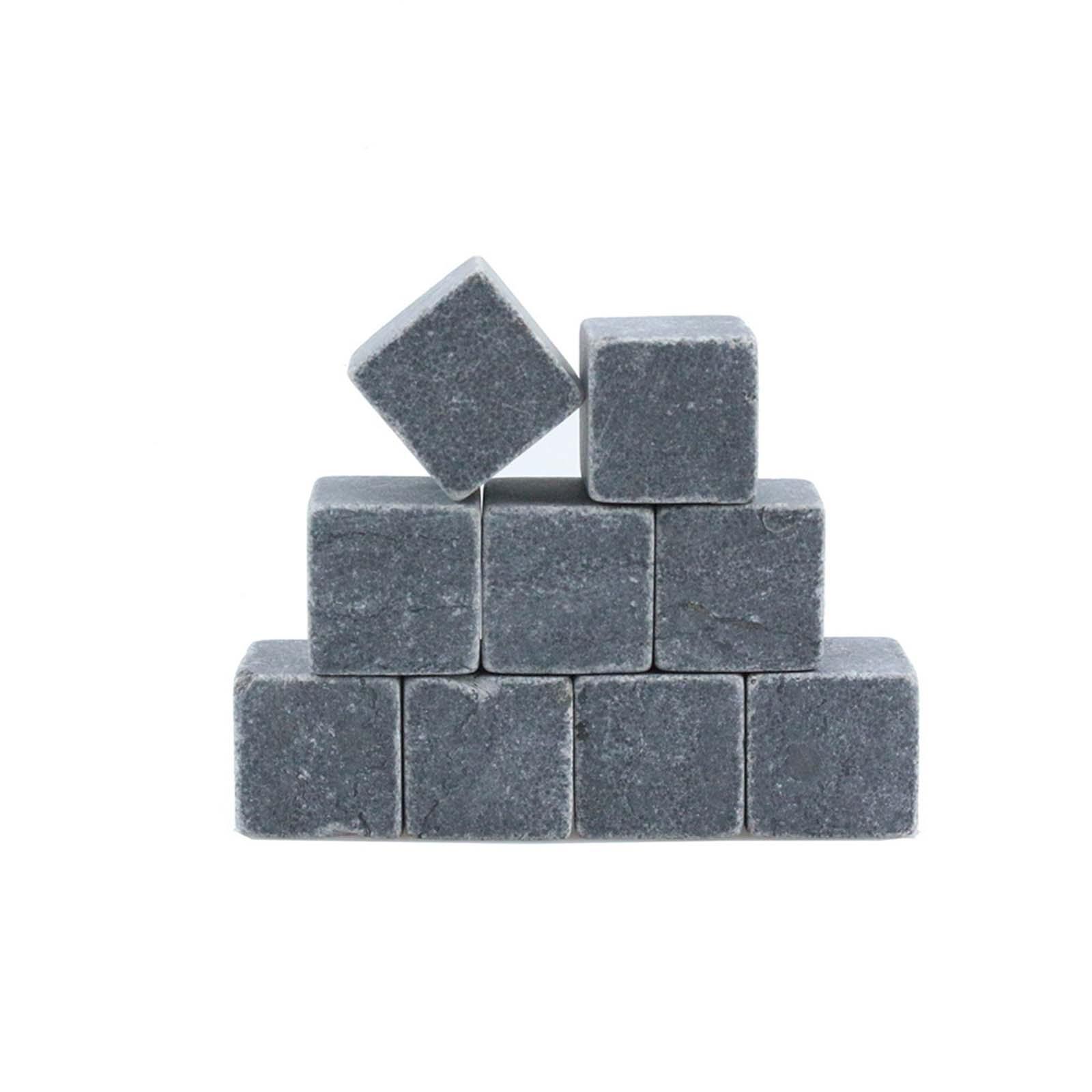 9-teiliges Whiskey-Steine-Set, – Whiskey Stone Set Bewertung und Preis