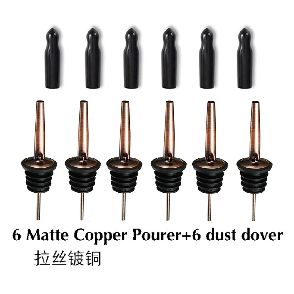 6-teiliges Edelstahl-Weinausgi – Bottle Stopper Set Bewertung und Preis