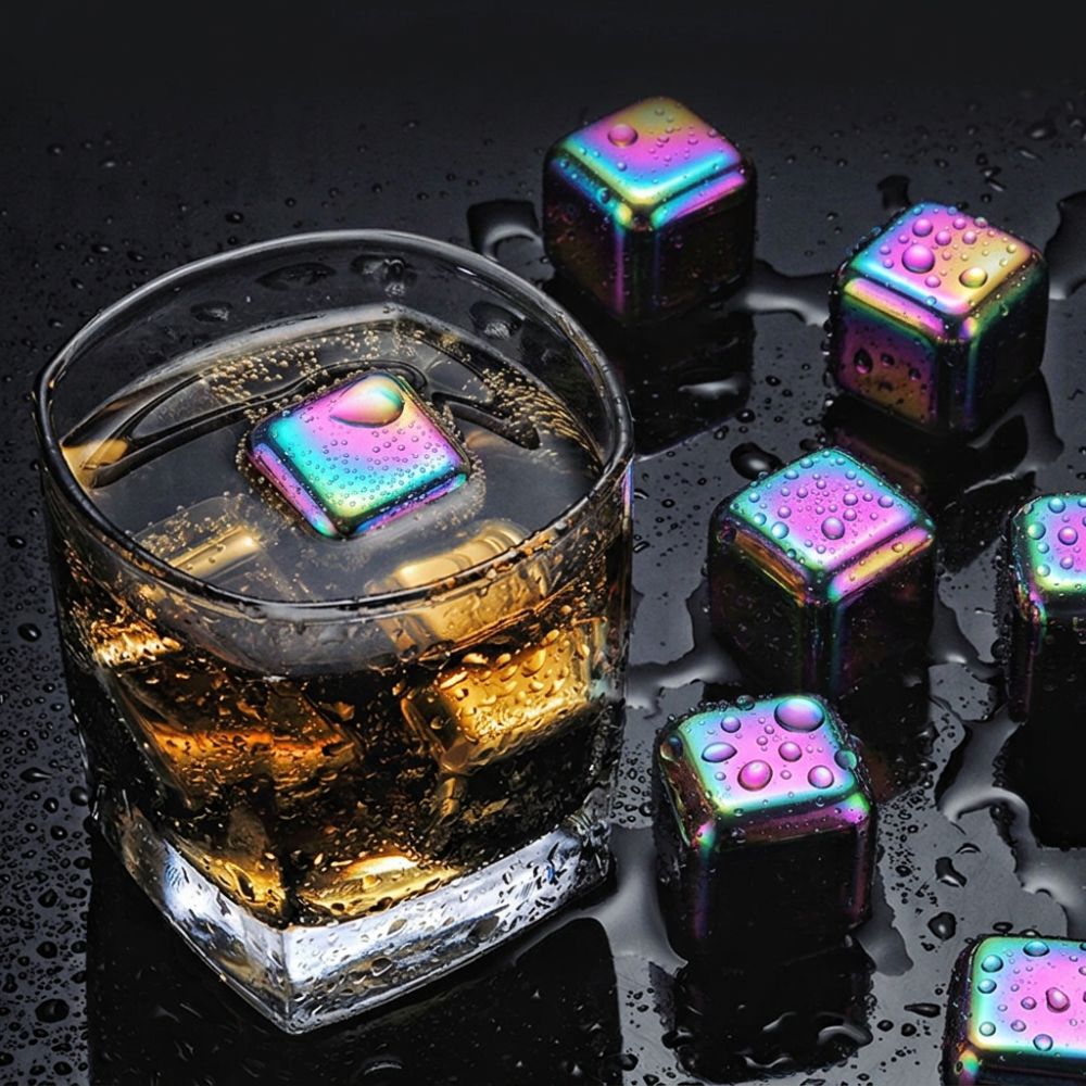 304 Edelstahl Wiederverwendbar – Whiskey Stone Set Bewertung und Preis