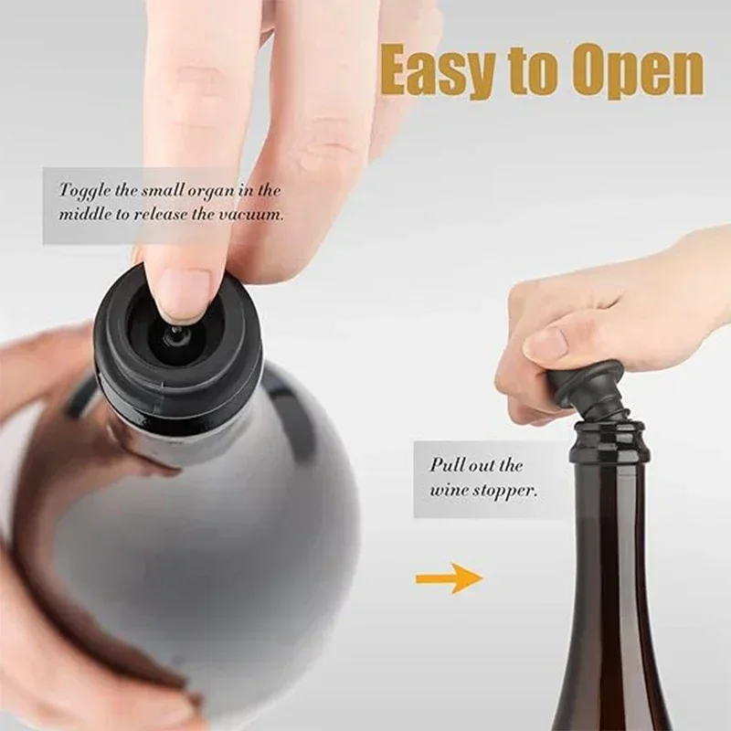 Vakuum-Weinpumpen-Set mit Wein – Bottle Stopper Set Bewertung und Preis