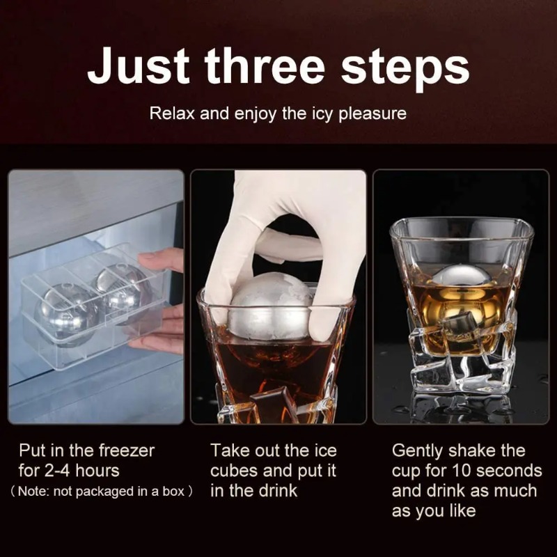 1 Stück Wiederverwendbare Edel – Whiskey Stone Set Bewertung und Preis