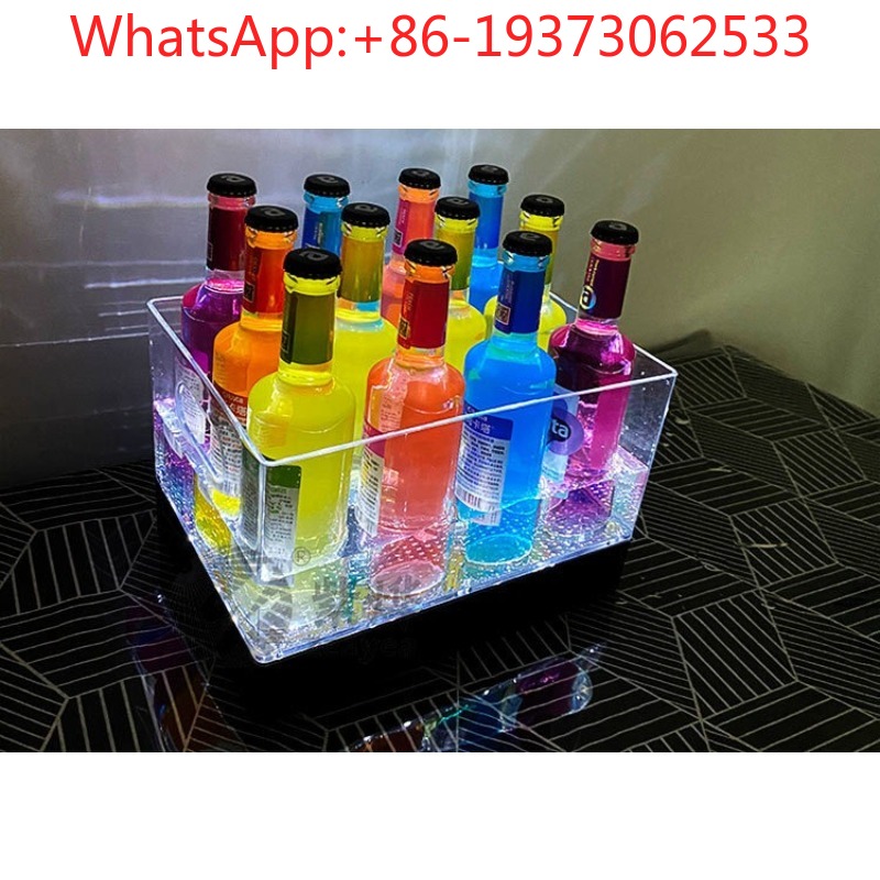 Quadratischer Leuchtender Eisk – Wine Beer Champagne Bewertung und Preis