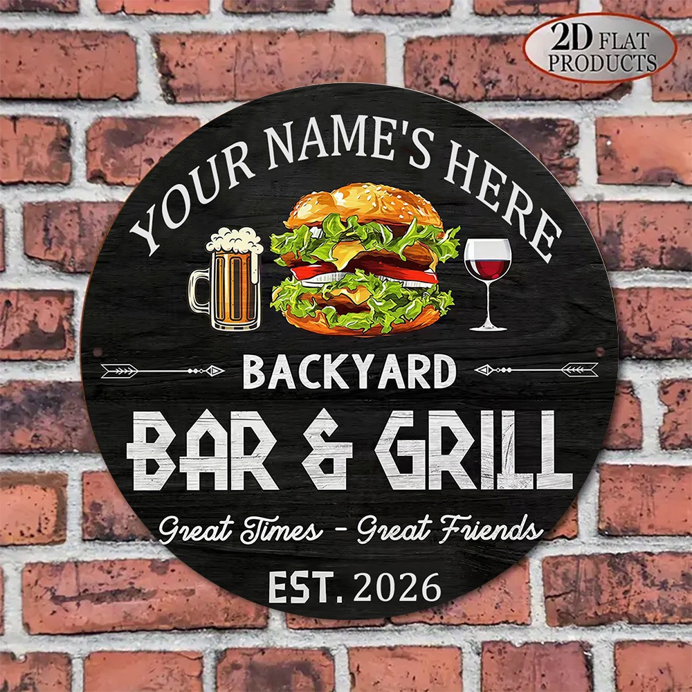 [2D Flach] 1 Stück Individuell – Wine With Beer Name Bewertung und Preis