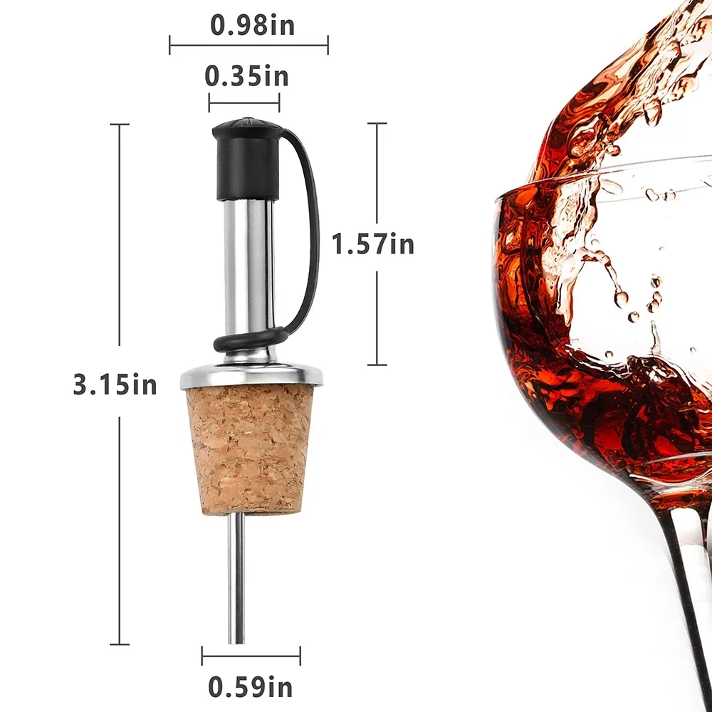 1 STÜCK Rotwein Kork Ausgießer – Wine Beer And Spirits Bewertung und Preis