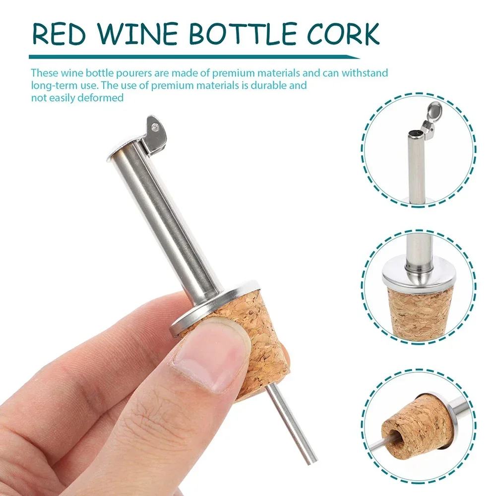 1 STÜCK Rotwein Kork Ausgießer – Wine Beer And Spirits Bewertung und Preis