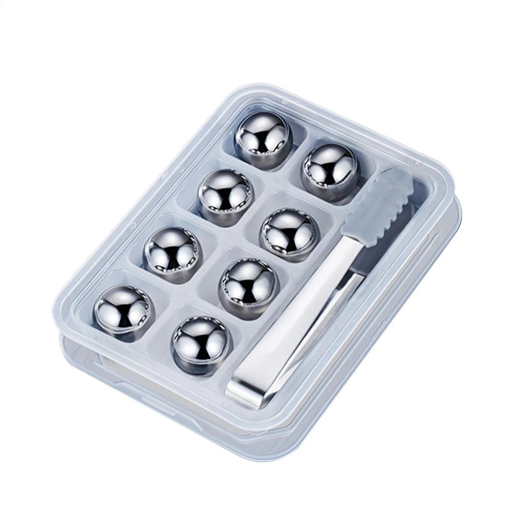 25mm Edelstahl-Eiswürfel, Wied – Whiskey Stone Set Bewertung und Preis