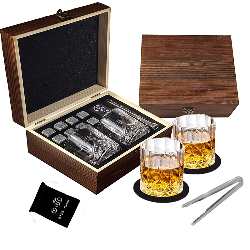 Whiskey-Steine Geschenkset, 8  – Whiskey Stone Set Bewertung und Preis
