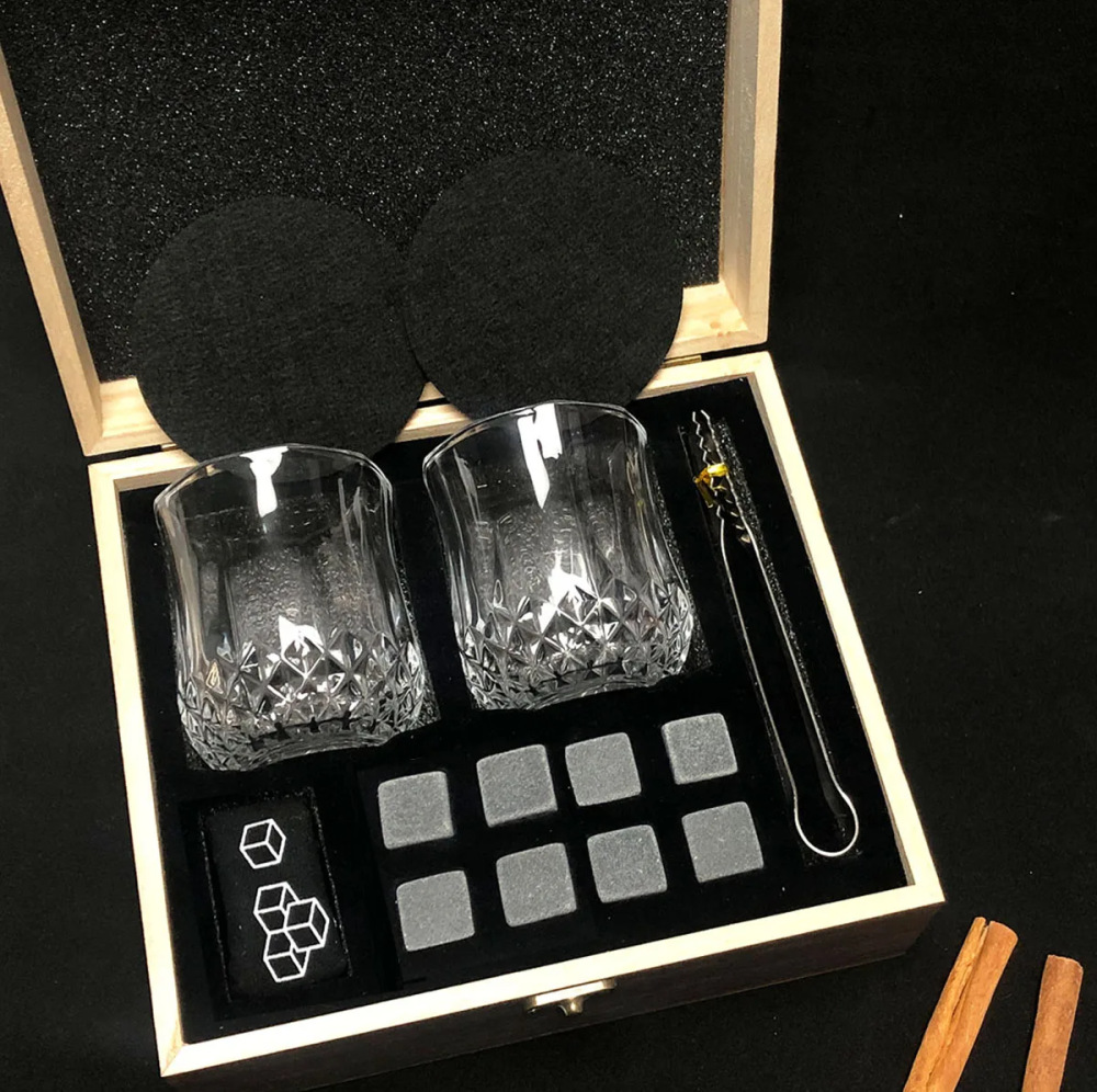 Whiskey-Steine Geschenkset, 8  – Whiskey Stone Set Bewertung und Preis