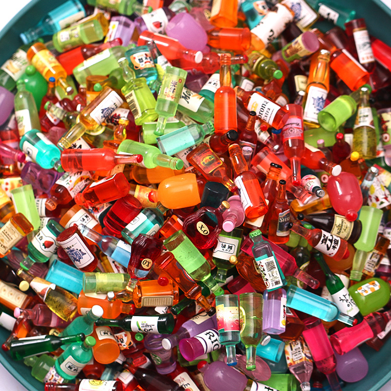 20Pcs Mixed Mini Harz Simulati – Wine Beer Mix Bewertung und Preis