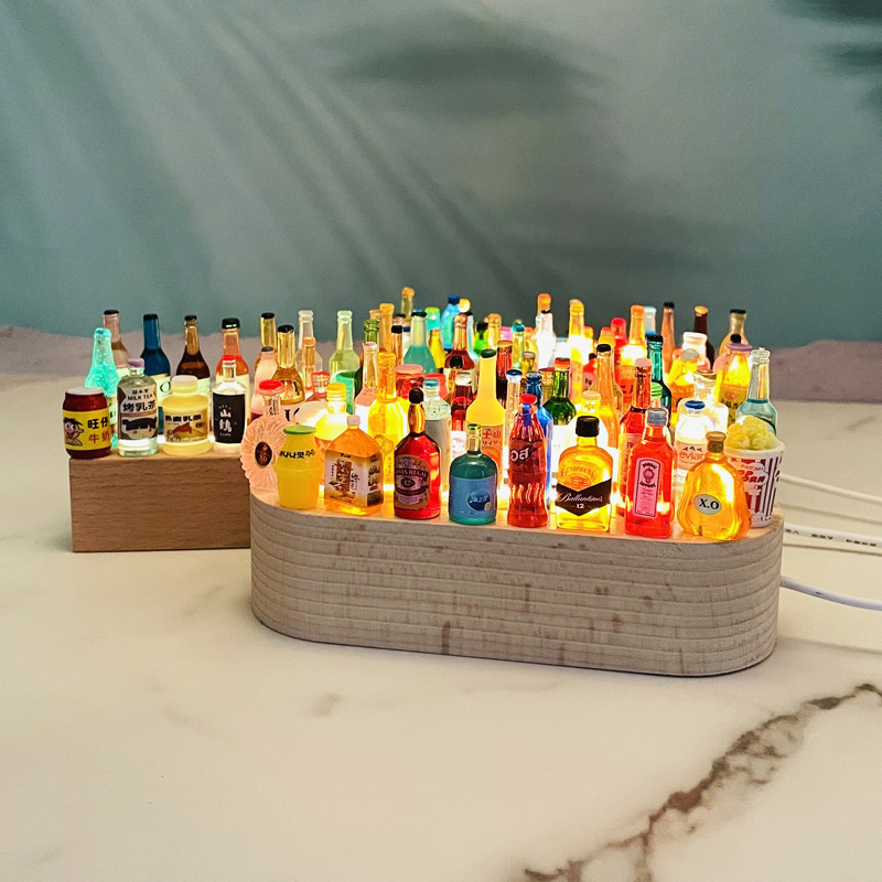 20Pcs Mixed Mini Harz Simulati – Wine Beer Mix Bewertung und Preis