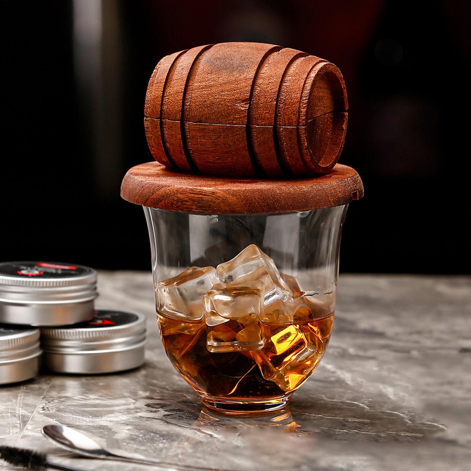 Holz-Whiskey-Smoker Eichenfass – Whiskey Stone Set Bewertung und Preis