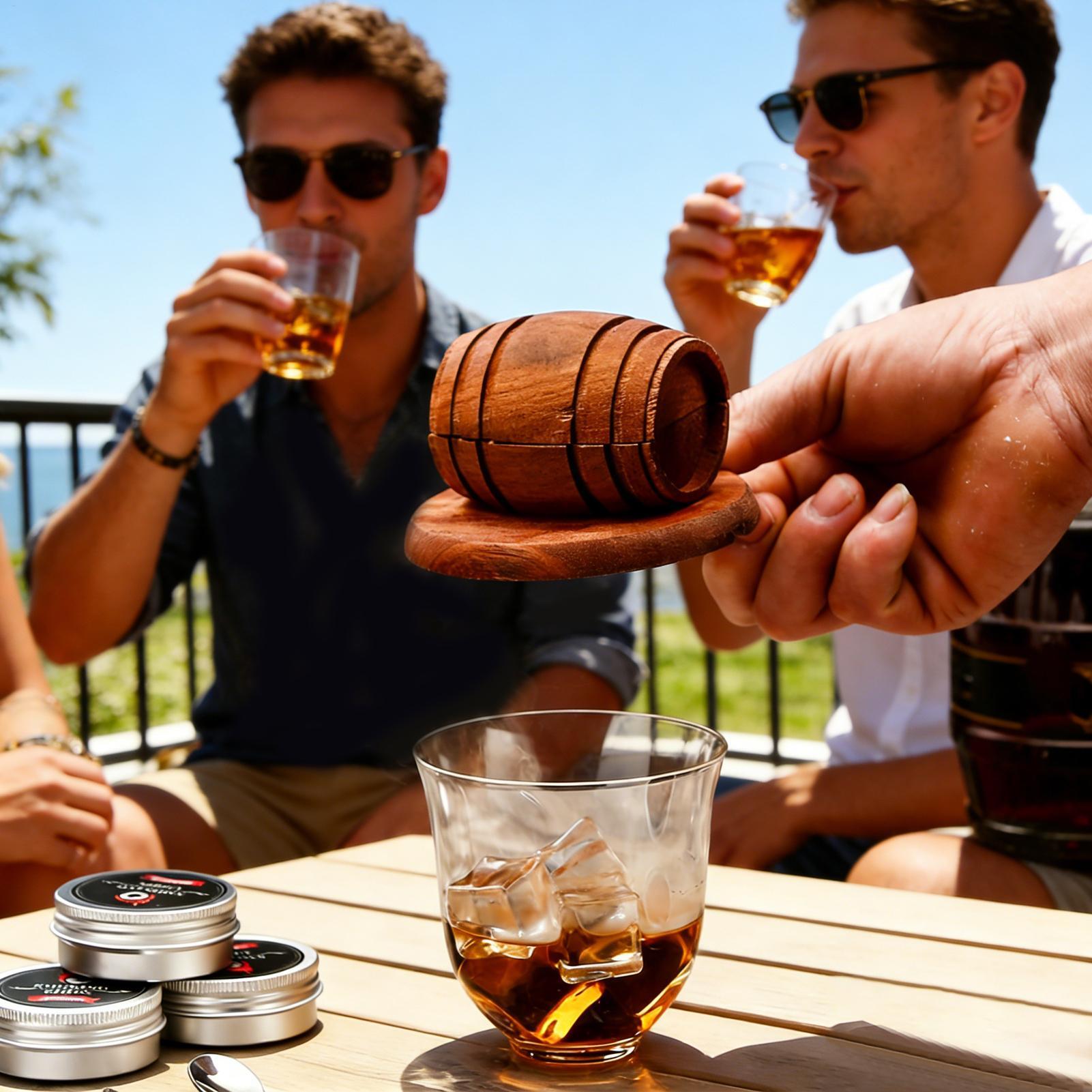 Holz-Whiskey-Smoker Eichenfass – Whiskey Stone Set Bewertung und Preis