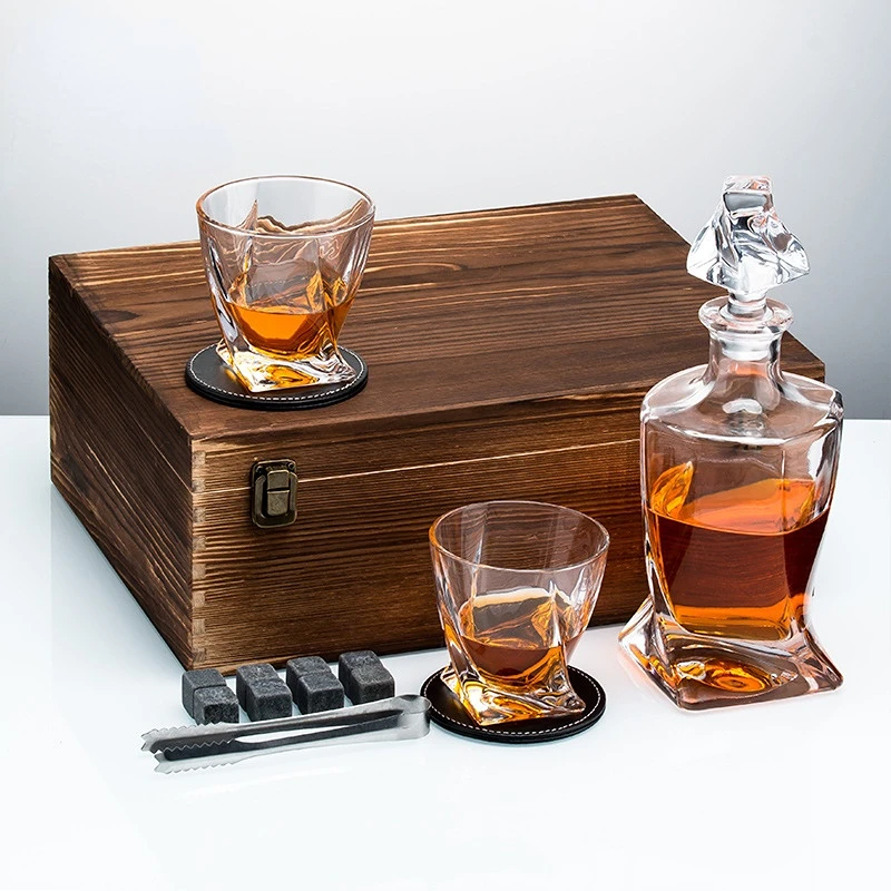 Whiskey-Dekanter und Kühlstein – Whiskey Stone Set Bewertung und Preis