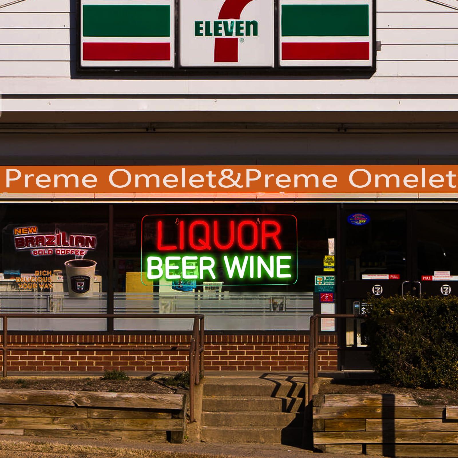 Neon-Schilder für Likör, Bier  – Wine In Beer Store Bewertung und Preis